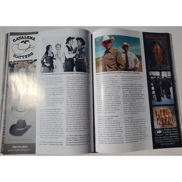 Bundle Of 3 Cowboys & Indians Magazines Featuring Jeff Bridges 2003, 2010 & 2017 - Picture 7 of 16